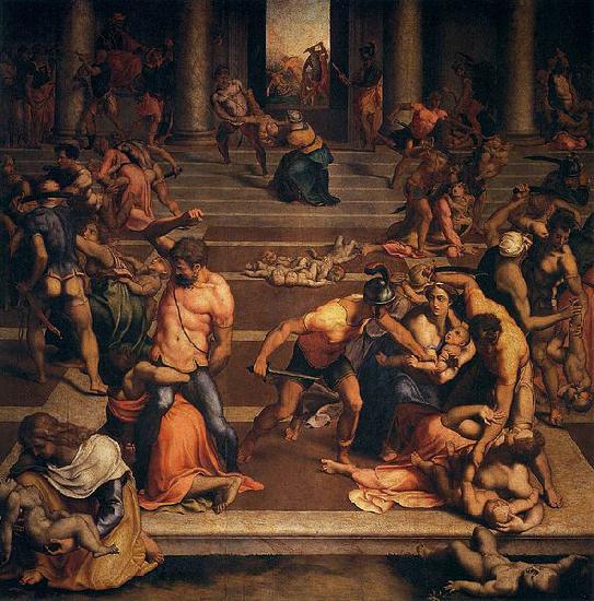 Daniele Da Volterra The Massacre of the Innocents oil painting picture